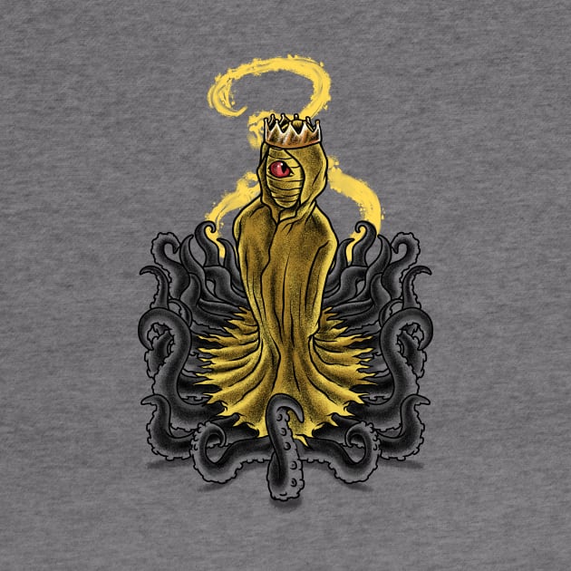 Unleash the Chaos: Hastur The King in Yellow Design by Holymayo Tee